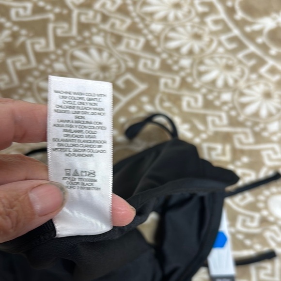 Time and Tru Black Bikini with Adjustable Side Ties - Picture 6 of 8